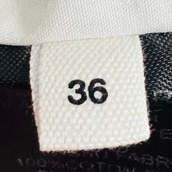 Isabel Marant Etoile Ruffled Collar Shirt Long Sleeves Button Closure Sz 4 - Picture 11 of 13